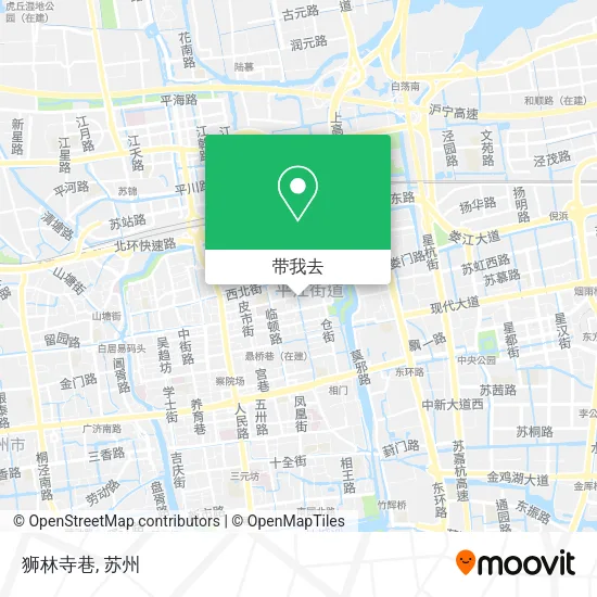 狮林寺巷地图