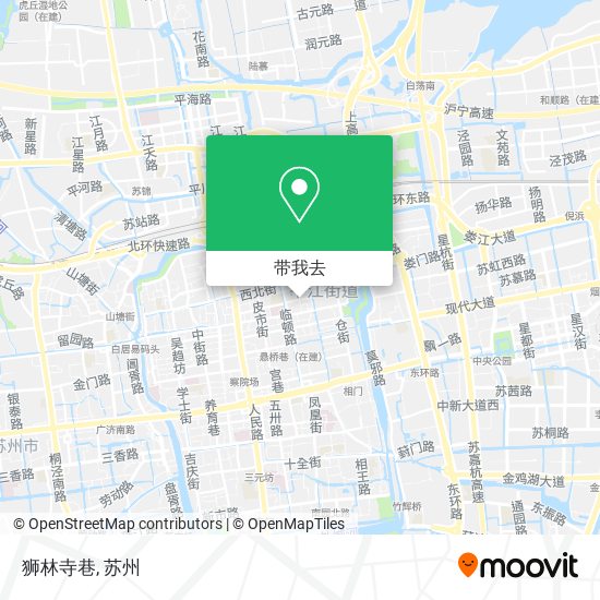 狮林寺巷地图