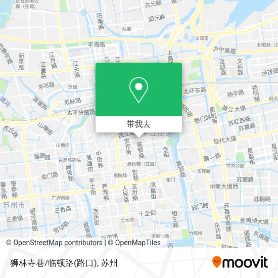 狮林寺巷/临顿路(路口)地图