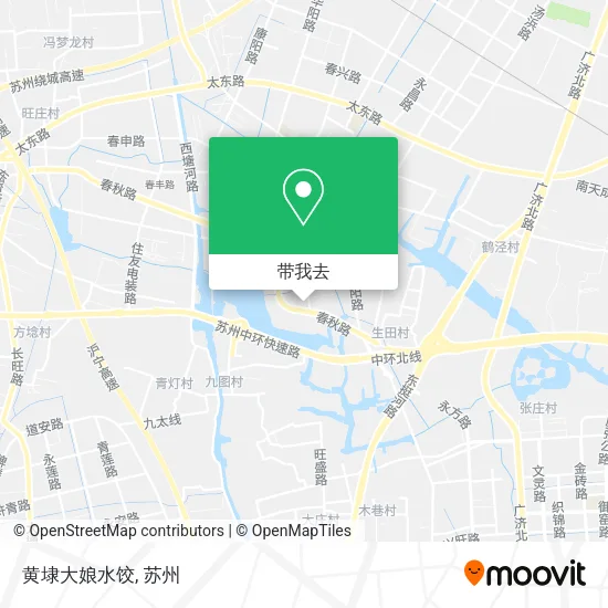 黄埭大娘水饺地图