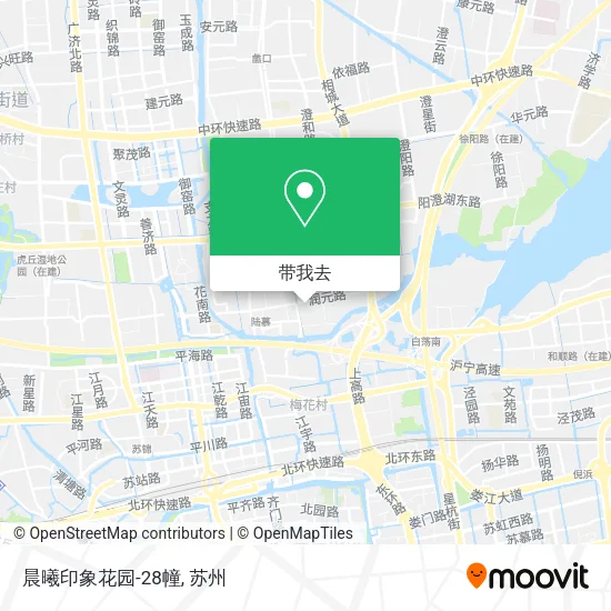 晨曦印象花园-28幢地图