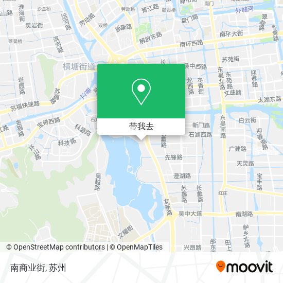南商业街地图