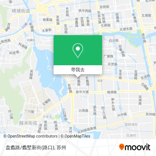 盘蠡路/蠡墅新街(路口)地图