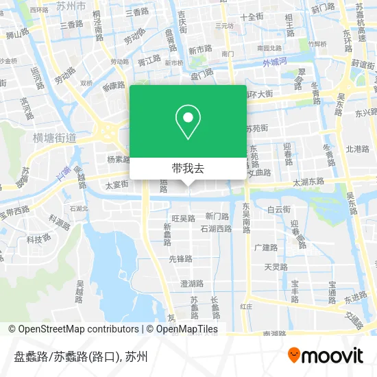 盘蠡路/苏蠡路(路口)地图