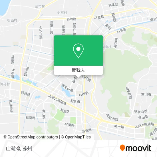 山湖湾地图
