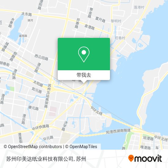 苏州印美达纸业科技有限公司地图