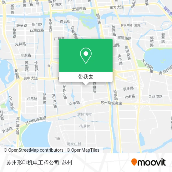 苏州形印机电工程公司地图
