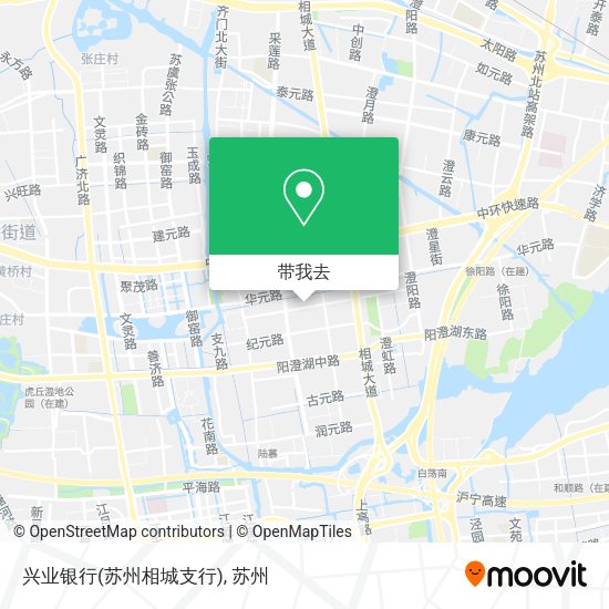 兴业银行(苏州相城支行)地图