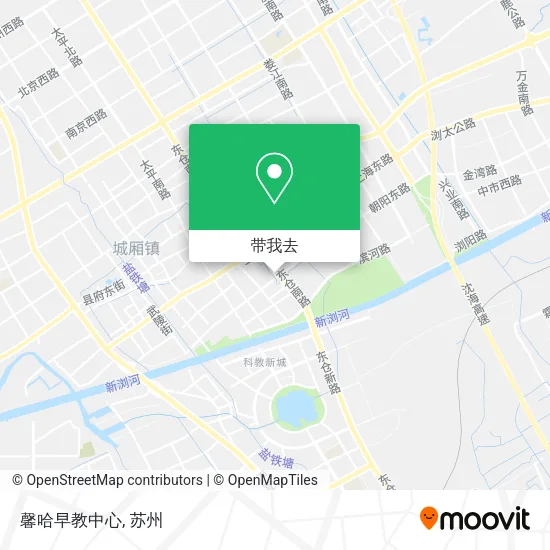 馨哈早教中心地图