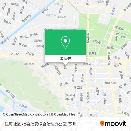 星海社区-社会治安综合治理办公室地图