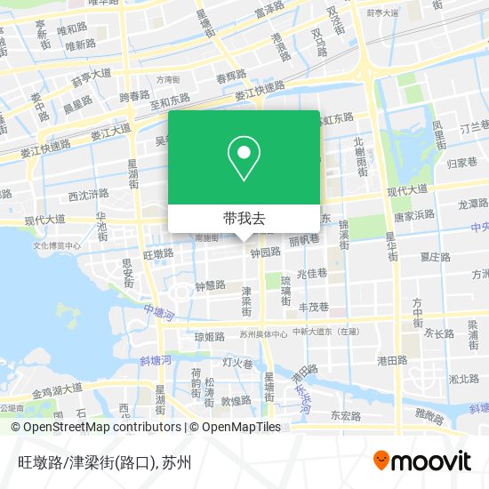 旺墩路/津梁街(路口)地图