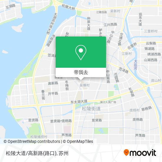 松陵大道/高新路(路口)地图