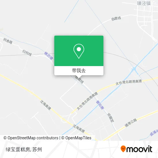 绿宝蛋糕房地图