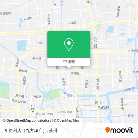 9 便利店（九方城店）地图