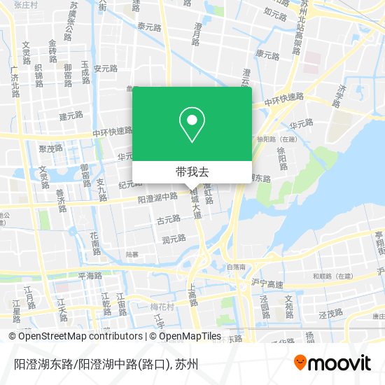 阳澄湖东路/阳澄湖中路(路口)地图