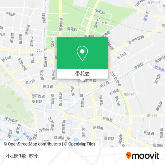 小城印象地图