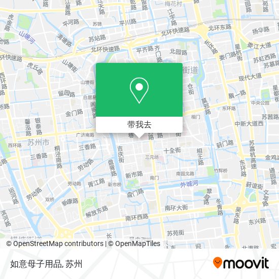 如意母子用品地图