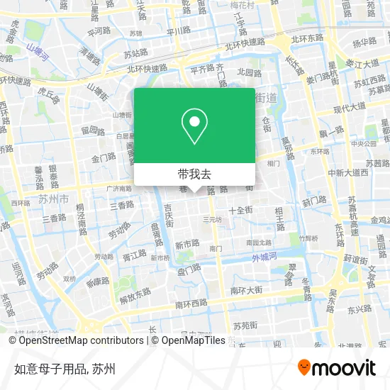如意母子用品地图
