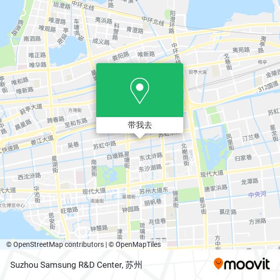 Suzhou Samsung R&D Center地图