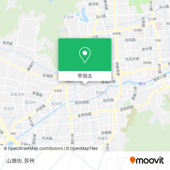 山塘街地图