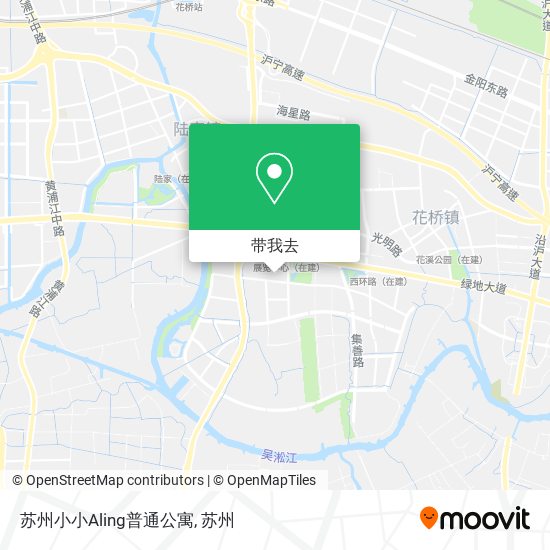 苏州小小Aling普通公寓地图