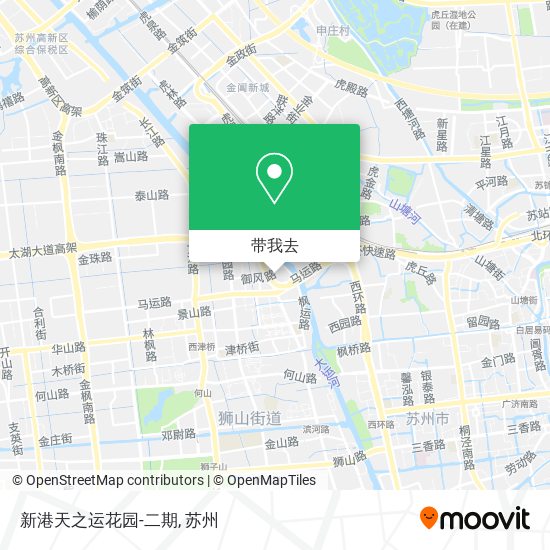 新港天之运花园-二期地图