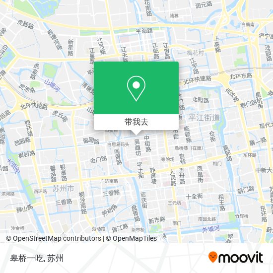 皋桥一吃地图