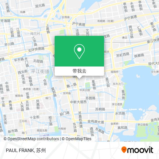 PAUL FRANK地图