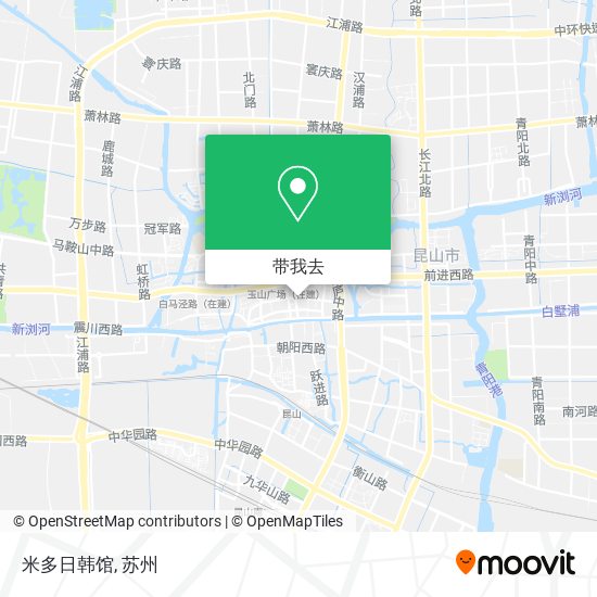 米多日韩馆地图