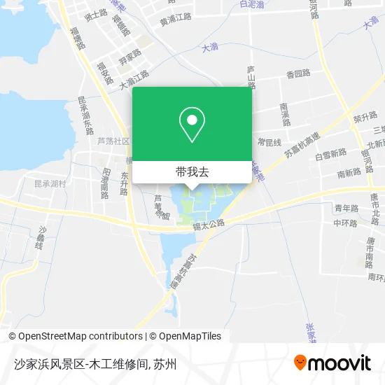 沙家浜风景区-木工维修间地图