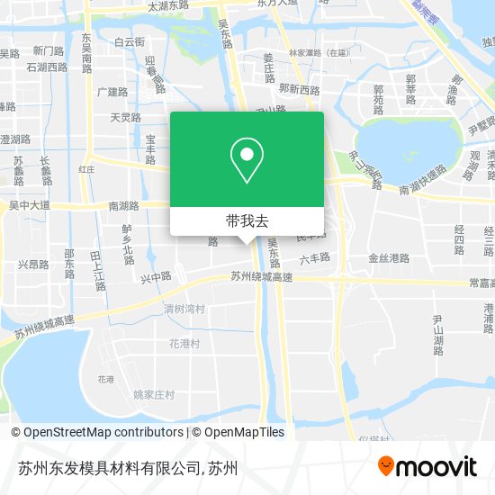 苏州东发模具材料有限公司地图