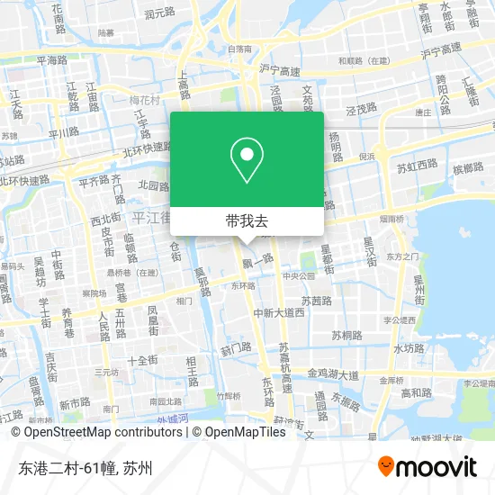 东港二村-61幢地图