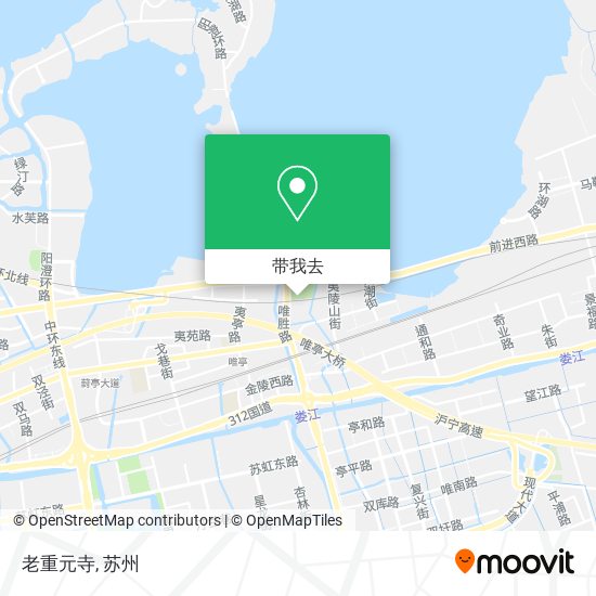 老重元寺地图