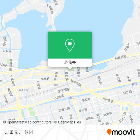 老重元寺地图
