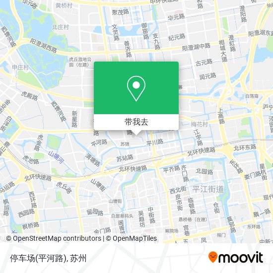 停车场(平河路)地图