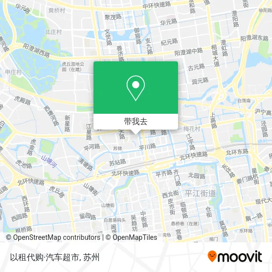 以租代购·汽车超市地图