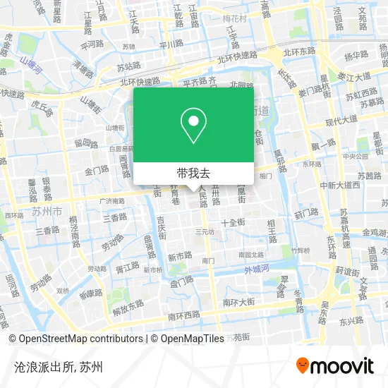 沧浪派出所地图