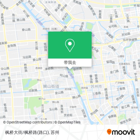 枫桥大街/枫桥路(路口)地图
