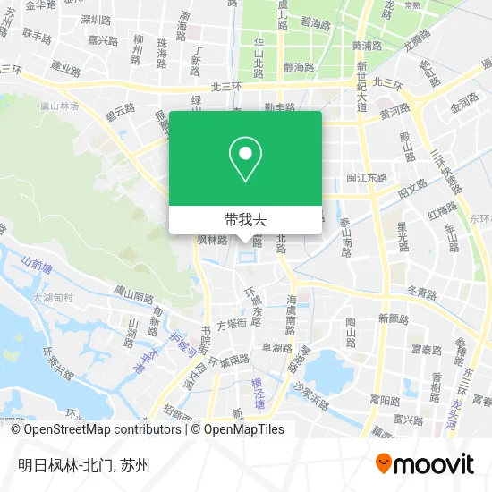 明日枫林-北门地图