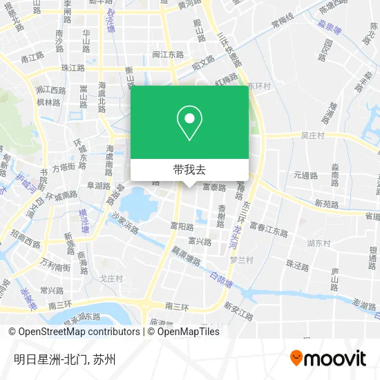 明日星洲-北门地图