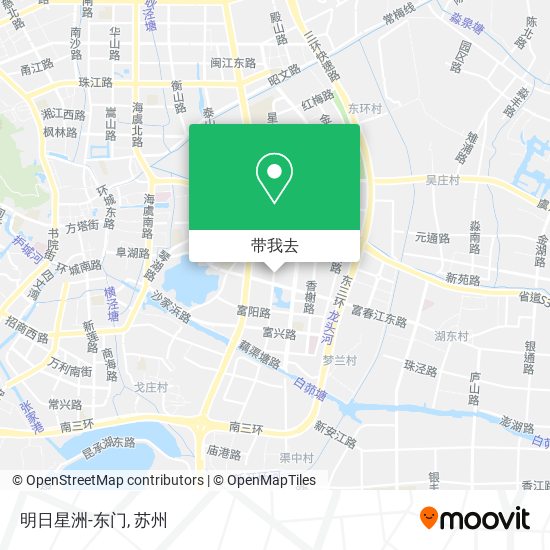 明日星洲-东门地图