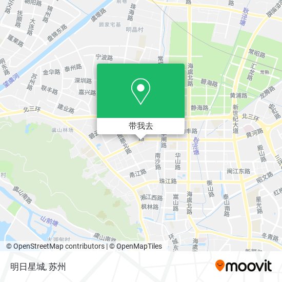 明日星城地图