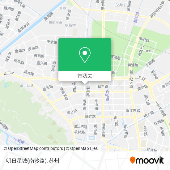 明日星城(南沙路)地图