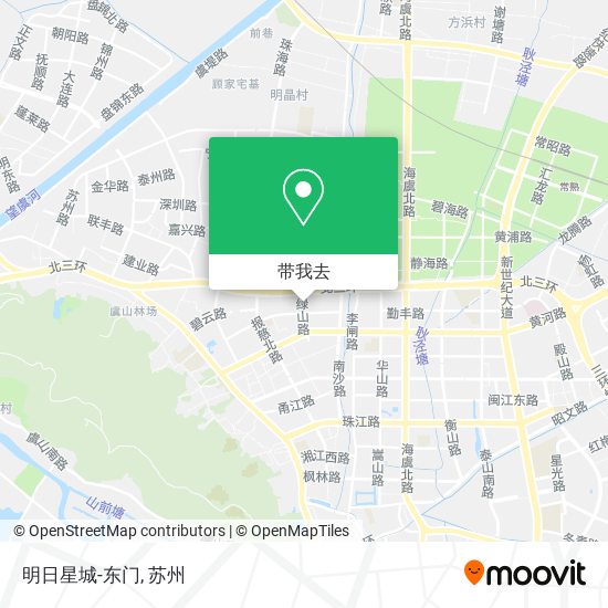 明日星城-东门地图