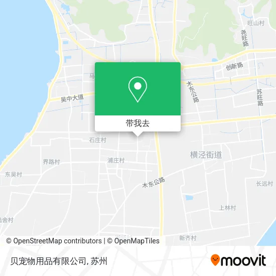 贝宠物用品有限公司地图