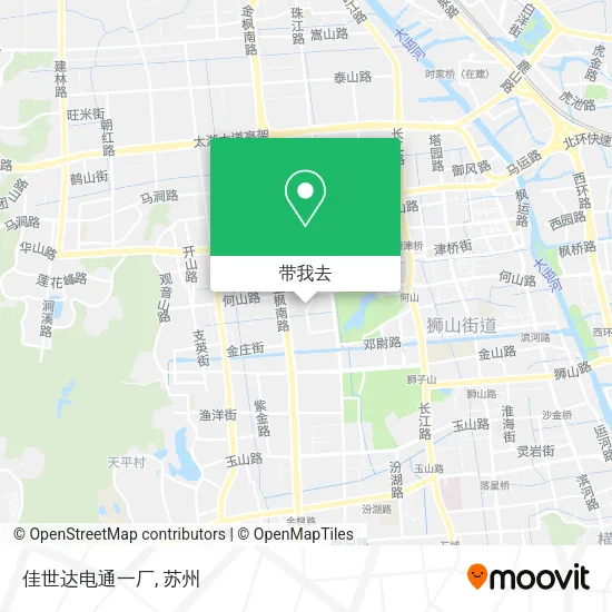 佳世达电通一厂地图