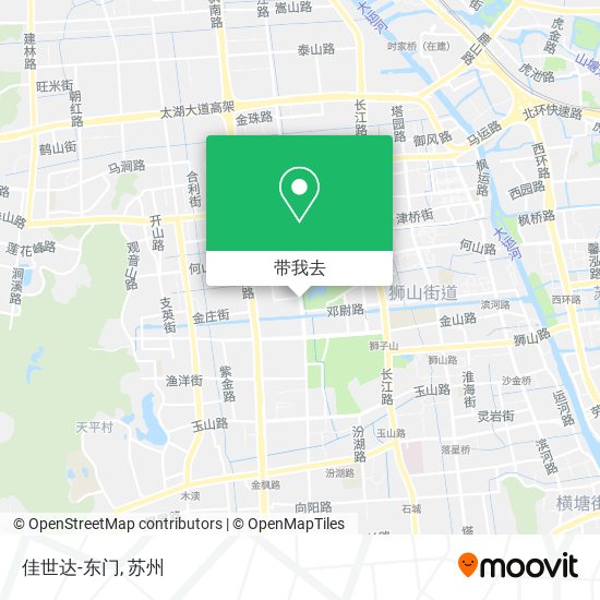 佳世达-东门地图