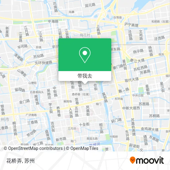 花桥弄地图