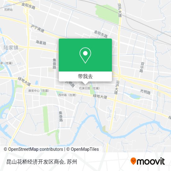 昆山花桥经济开发区商会地图