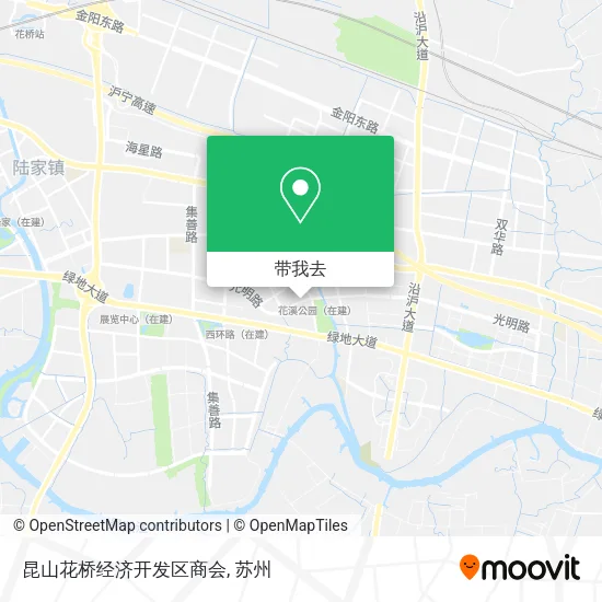 昆山花桥经济开发区商会地图